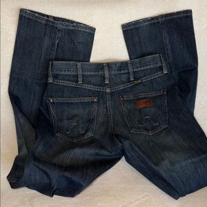 Wrangler Dark Indigo Bootcut Men’s Jeans 32x36